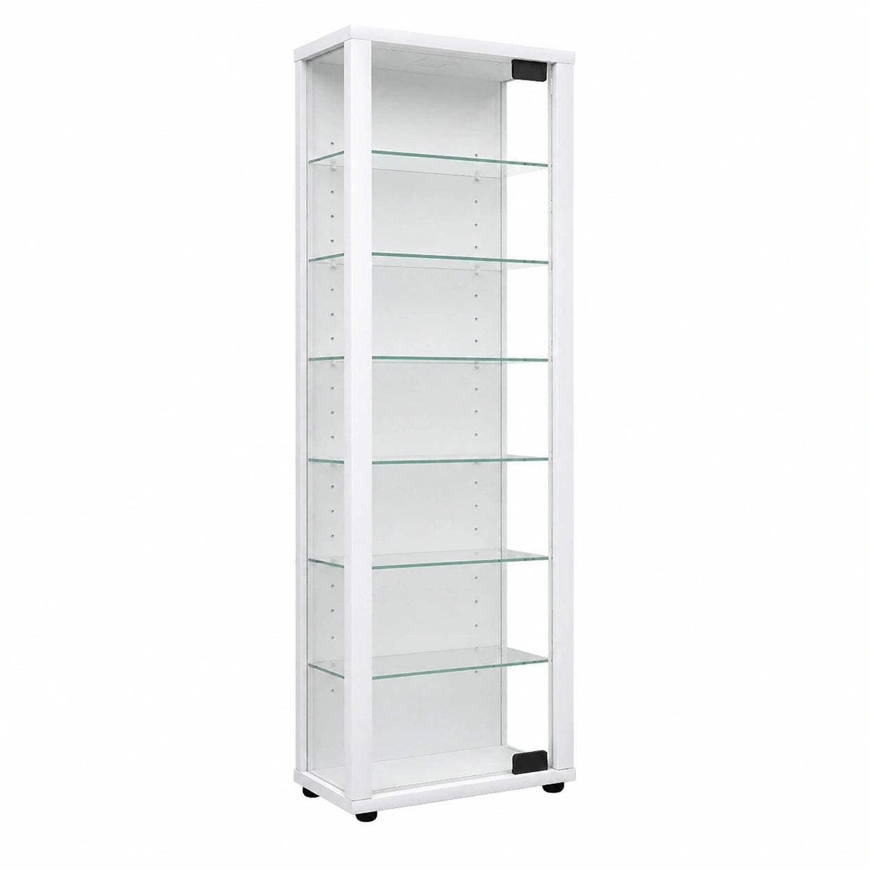 Vetrina Edana Maxi senza Illuminazione, 115 x 33 cm, Colore Bianco